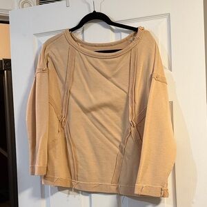 Casual Tan Women's Top
